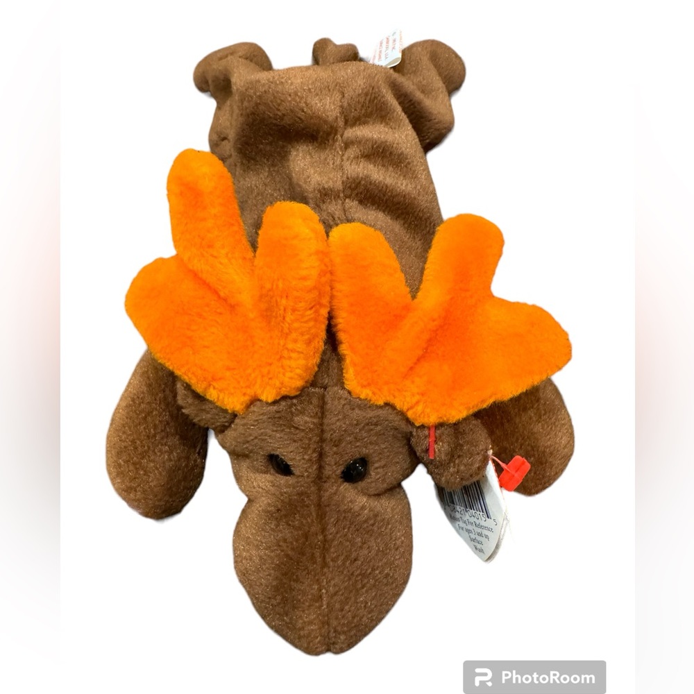 Ty Beanie Baby Chocolate The Moose 🫎 DOB 4-27-93